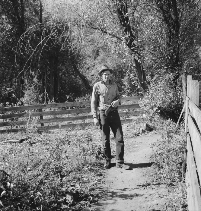 Framed Print : Possibly: Roy Carlock, member of Ola self-help sawmill co-op... Gem County, Idaho, 1939. Creator: Dorothea Lange Framed Print : Possibly: Roy Carlock, member of Ola self-help sawmill co-op... Gem County, Idaho, 1939. Creator: Dorothea Lange