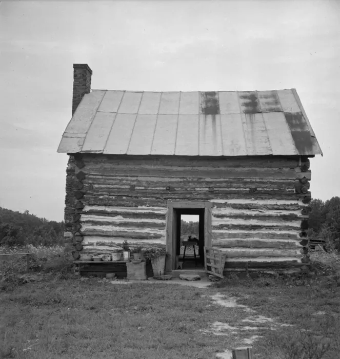 Framed Print : Possibly: Young sharecropper and his first child, Hillside Farm, Person County, North Carolina, 1939 Creator: Dorothea Lange Framed Print : Possibly: Young sharecropper and his first child, Hillside Farm, Person County, North Carolina, 1939 Creator: Dorothea Lange