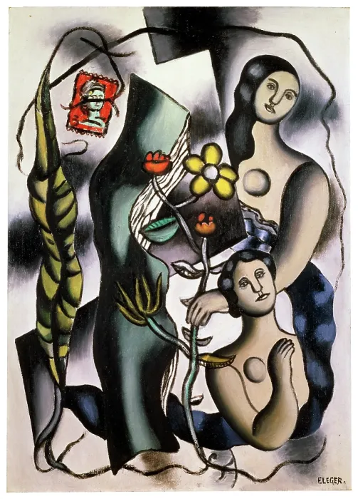 Framed Print : Postcard, 1932. Creator: Fernand Leger. Postcard, 1932. Creator: Fernand Leger Framed Print : Postcard, 1932. Creator: Fernand Leger. Postcard, 1932. Creator: Fernand Leger