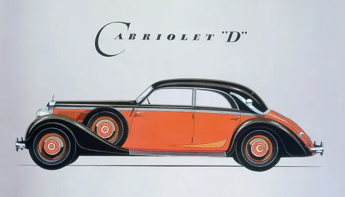 Framed Print : Poster advertising Mercedes-Benz cars, 1939 Framed Print : Poster advertising Mercedes-Benz cars, 1939