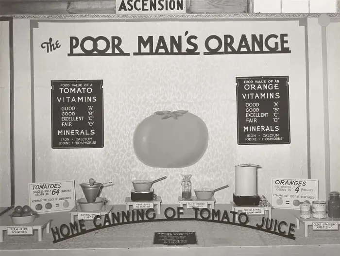 Framed Print : Poster in agricultural exhibit. South Louisana Fair, Donaldsonville, Louisiana, 1938-10. Creator: Russell Lee Framed Print : Poster in agricultural exhibit. South Louisana Fair, Donaldsonville, Louisiana, 1938-10. Creator: Russell Lee