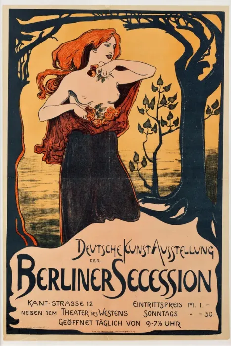 Framed Print : Poster for the Berlin Secession Exhibition, 1899 Framed Print : Poster for the Berlin Secession Exhibition, 1899