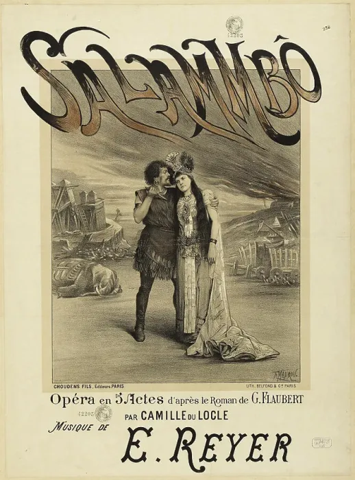 Framed Print : Poster for the Opera Salammbô by Ernest Reyer, 1892. Creator: Maurou, Paul (1848-1931). Poster for the Opera Salammbô by Ernest Reyer, 1892. Creator: Maurou, Paul (1848-1931) Framed Print : Poster for the Opera Salammbô by Ernest Reyer, 1892. Creator: Maurou, Paul (1848-1931). Poster for the Opera Salammbô by Ernest Reyer, 1892. Creator: Maurou, Paul (1848-1931)