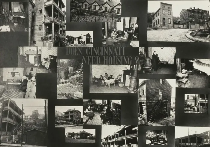 Framed Print : Poster by Record Section, Suburban Resettlement Administration, 1935-12. Creator: Arthur Rothstein Framed Print : Poster by Record Section, Suburban Resettlement Administration, 1935-12. Creator: Arthur Rothstein