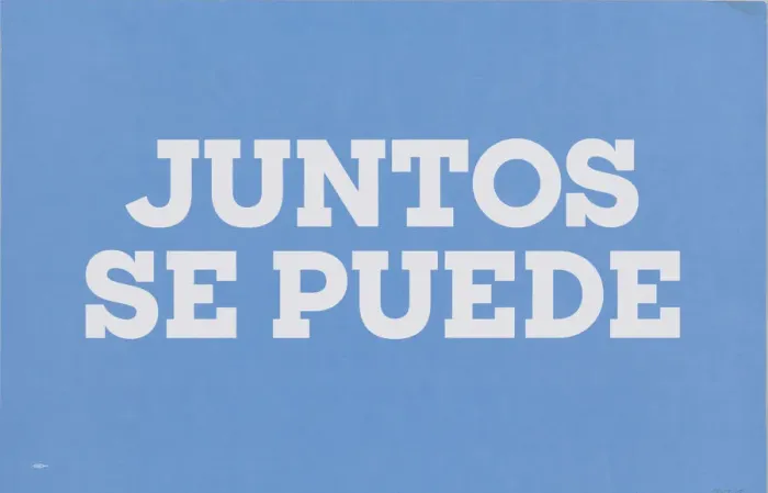Framed Print : Poster from Womens March on Washington reading Juntos se puede, 2017 Framed Print : Poster from Womens March on Washington reading Juntos se puede, 2017