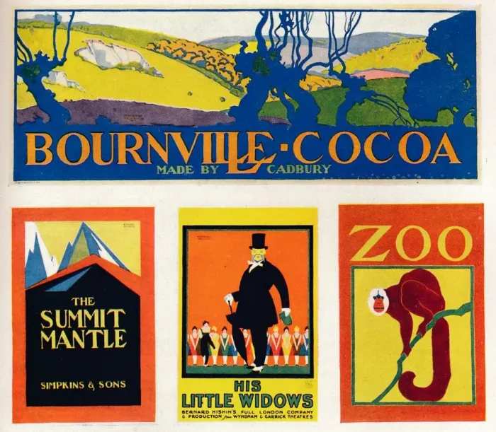 Framed Print : Posters, c1916. Artist: F Gregory Brown Framed Print : Posters, c1916. Artist: F Gregory Brown