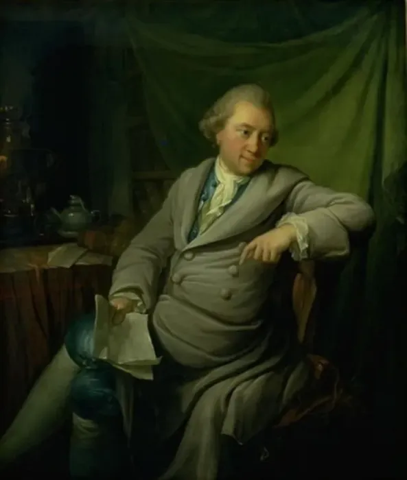 Framed Print : Postmaster and Council of Justice, Johan Georg Pauli, 1770. Creator: Jens Juel Framed Print : Postmaster and Council of Justice, Johan Georg Pauli, 1770. Creator: Jens Juel