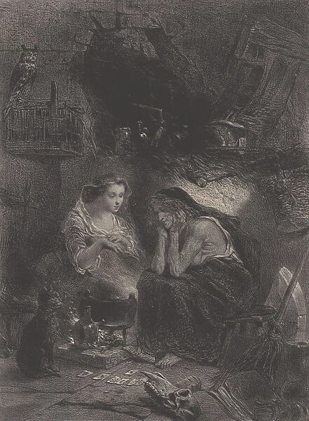The Potion, 1860. Creator: Celestin Nanteuil