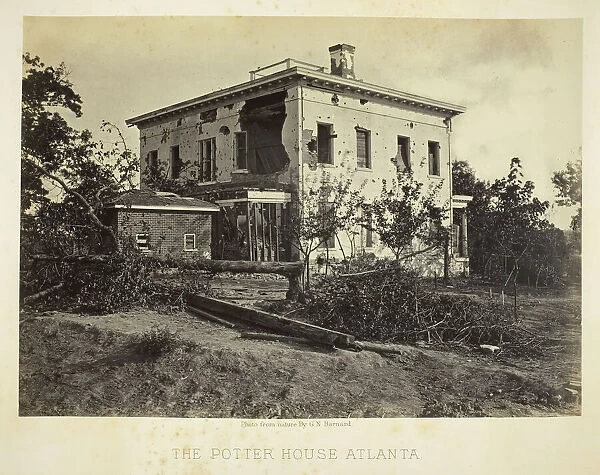 The Potter House Atlanta, 1864. Creator: George N. Barnard