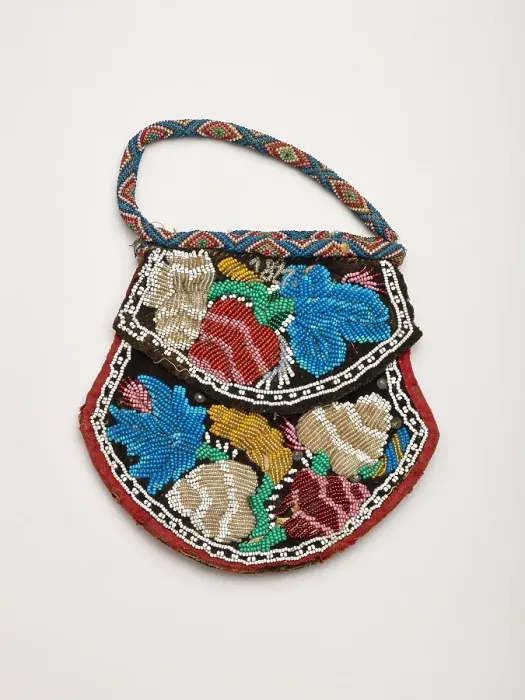Framed Print : Pouch, 1890-1897. Creator: Unknown Framed Print : Pouch, 1890-1897. Creator: Unknown
