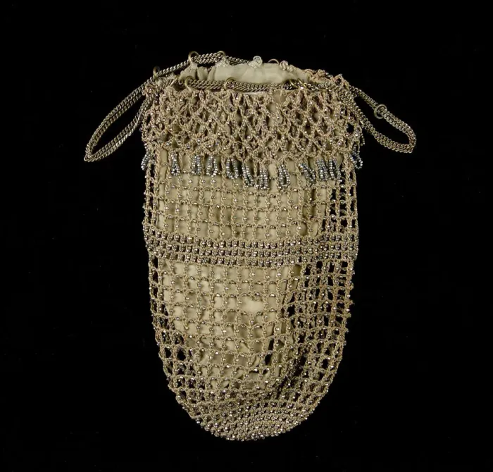 Framed Print : Pouch, American, 1850-59. Creator: Unknown Framed Print : Pouch, American, 1850-59. Creator: Unknown