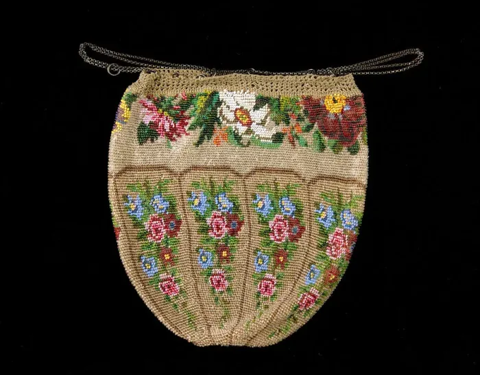 Framed Print : Pouch, American, ca. 1860. Creator: Unknown Framed Print : Pouch, American, ca. 1860. Creator: Unknown