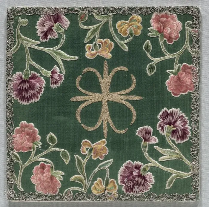 Framed Print : Pouch for the Chalice Cover, 1700s. Creator: Unknown Framed Print : Pouch for the Chalice Cover, 1700s. Creator: Unknown