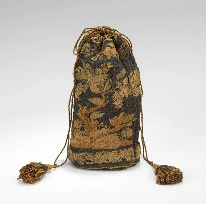 Framed Print : Pouch, European, ca. 1840. Creator: Unknown Framed Print : Pouch, European, ca. 1840. Creator: Unknown
