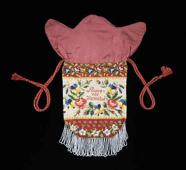 Pouch, French, 1870-79. Creator: Unknown