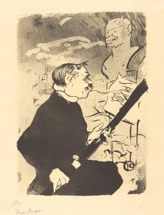 Framed Print : For You (Pour toi!... ), 1893. Creator: Henri de Toulouse-Lautrec Framed Print : For You (Pour toi!... ), 1893. Creator: Henri de Toulouse-Lautrec