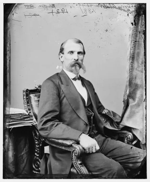 Framed Print : Powell Clayton of Arkansas, between 1860 and 1875. Creator: Unknown Framed Print : Powell Clayton of Arkansas, between 1860 and 1875. Creator: Unknown