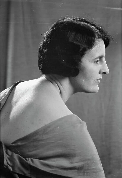 Powell, Mrs. portrait photograph, 1924 Creator: Arnold Genthe