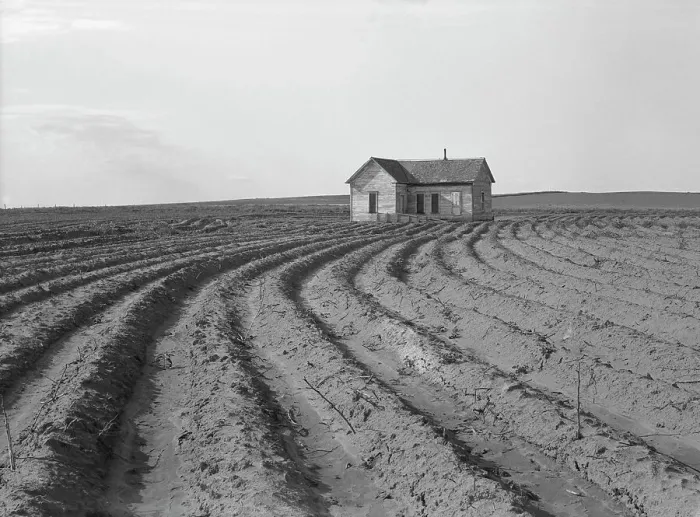 Framed Print : Power farming displaces tenants from the land... Childress County, Texas Panhandle, 1938. Creator: Dorothea Lange Framed Print : Power farming displaces tenants from the land... Childress County, Texas Panhandle, 1938. Creator: Dorothea Lange