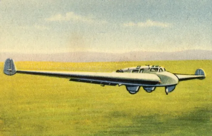 Framed Print : Powered flying-wing plane, 1932. Creator: Unknown Framed Print : Powered flying-wing plane, 1932. Creator: Unknown