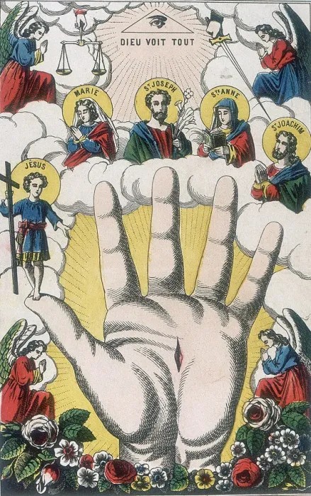 Framed Print : The Powerful Hand, 19th century Framed Print : The Powerful Hand, 19th century