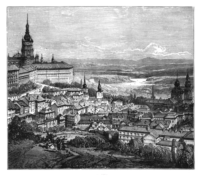 Framed Print : Prague, Czechoslovakia Framed Print : Prague, Czechoslovakia