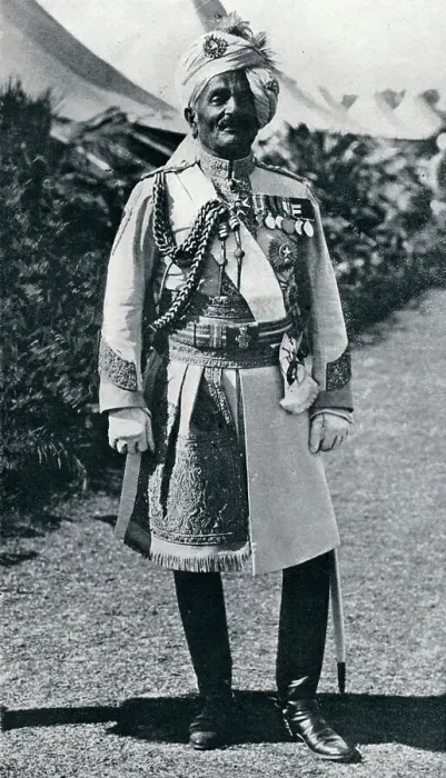 Framed Print : Pratap Singh (1845-1922), British Indian Army officer and Maharaja, 1914 Framed Print : Pratap Singh (1845-1922), British Indian Army officer and Maharaja, 1914