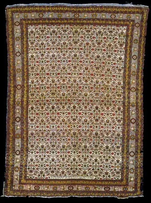 Framed Print : Prayer Carpet, Iran, c. 1894. Creator: Unknown Framed Print : Prayer Carpet, Iran, c. 1894. Creator: Unknown