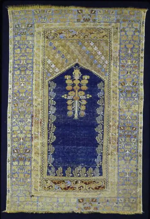 Framed Print : Prayer Carpet, Turkey, 1850 / 1900. Creator: Unknown Framed Print : Prayer Carpet, Turkey, 1850 / 1900. Creator: Unknown