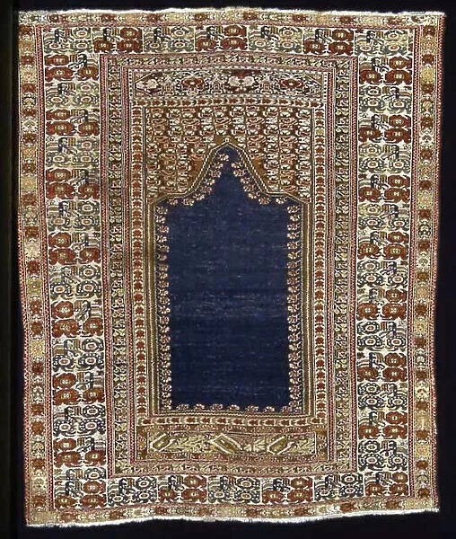 Prayer Carpet, Turkey, 1875 / 1900. Creator: Unknown