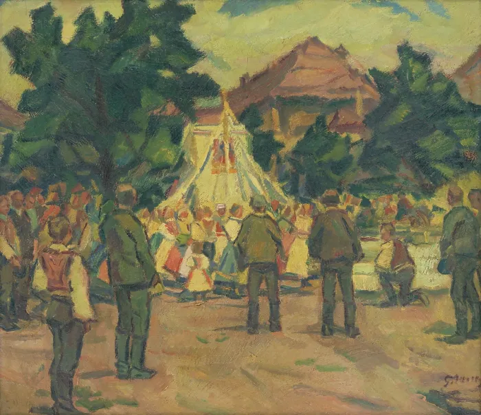 Framed Print : Prayer Meeting near Pezinok, 1937. Creator: Gustav Mally Framed Print : Prayer Meeting near Pezinok, 1937. Creator: Gustav Mally
