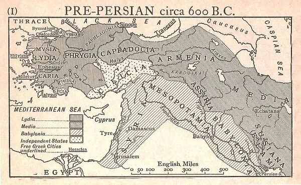Pre-Persian, circa 600 B.C. c1915. Creator: Emery Walker Ltd