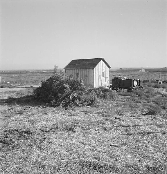 The preachers house, Dead Ox Flat, Malheur County, Oregon, 1939. Creator: Dorothea Lange