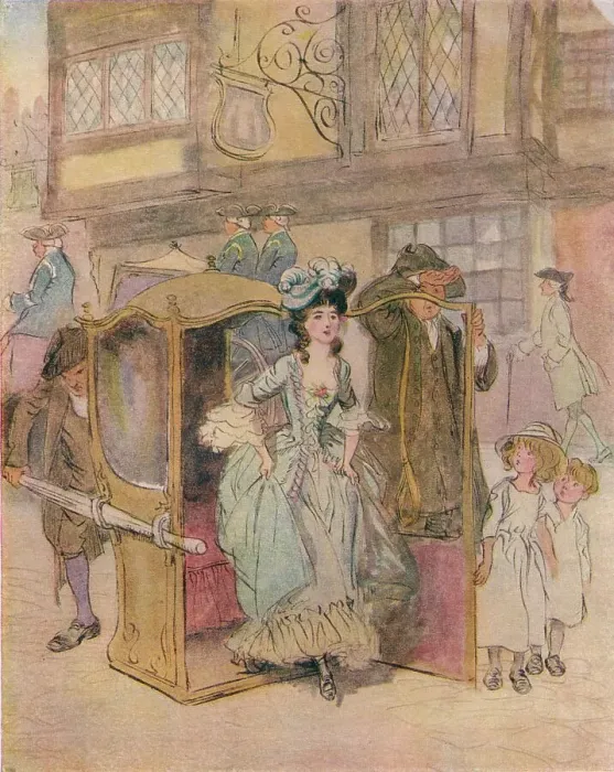 Framed Print : Preliminary Sketch for Illustration to The School for Scandal, c1917 Framed Print : Preliminary Sketch for Illustration to The School for Scandal, c1917