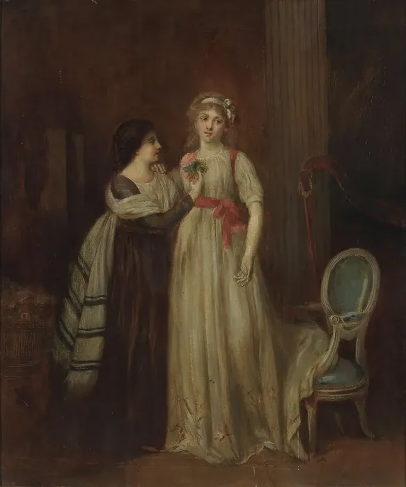 Framed Print : Preparations for the ball. Creator: Unknown Framed Print : Preparations for the ball. Creator: Unknown