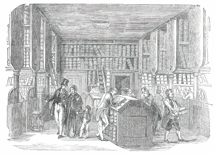Framed Print : The Prerogative Court, Doctors Commons, 1850. Creator: Unknown Framed Print : The Prerogative Court, Doctors Commons, 1850. Creator: Unknown