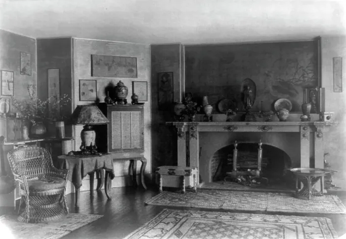 Framed Print : Pre`s Choisis, Albert Herter house, Georgica Pond, East Hampton, New York. 1913. Creator: Frances Benjamin Johnston. Pre`s Choisis, Albert Herter house, Georgica Pond, East Hampton, New York. 1913. Creator: Frances Benjamin Johnston Framed Print : Pre`s Choisis, Albert Herter house, Georgica Pond, East Hampton, New York. 1913. Creator: Frances Benjamin Johnston. Pre`s Choisis, Albert Herter house, Georgica Pond, East Hampton, New York. 1913. Creator: Frances Benjamin Johnston