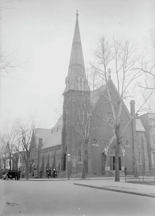 Framed Print : Presbyterian Church. 3rd And E Streets, N.W. 1913. Creator: Harris & Ewing. Presbyterian Church. 3rd And E Streets, N.W. 1913. Creator: Harris & Ewing Framed Print : Presbyterian Church. 3rd And E Streets, N.W. 1913. Creator: Harris & Ewing. Presbyterian Church. 3rd And E Streets, N.W. 1913. Creator: Harris & Ewing