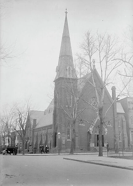 Presbyterian Church. 3rd And E Streets, N.W. 1913. Creator: Harris & Ewing. Presbyterian Church. 3rd And E Streets, N.W. 1913. Creator: Harris & Ewing