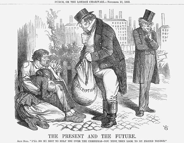 The Present and The Future, 1862. Artist: John Tenniel