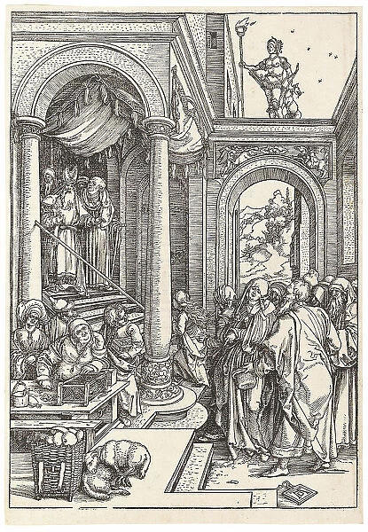 The Presentation of the Blessed Virgin Mary, from The Life of the Virgin, c. 1504. Creator: Dürer, Albrecht (1471-1528)
