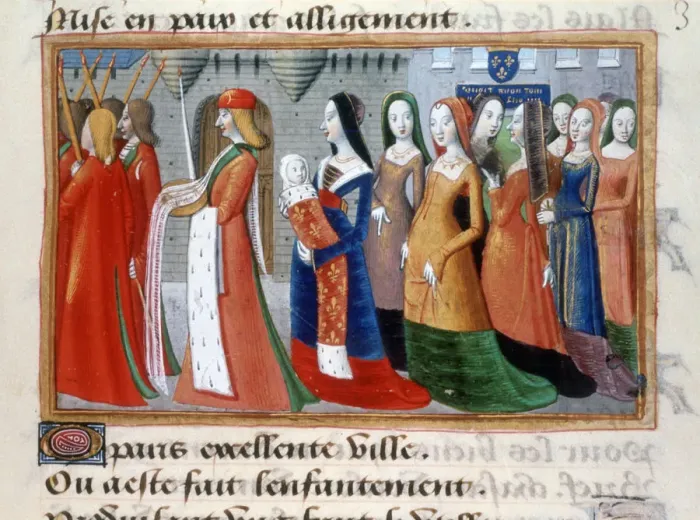 Framed Print : Presentation of the Dauphin Charles, 1403, (1484) Framed Print : Presentation of the Dauphin Charles, 1403, (1484)