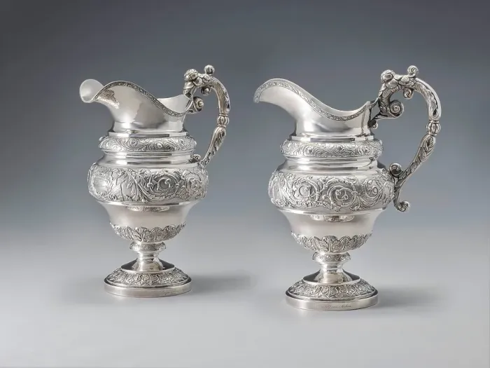 Framed Print : Presentation ewer, about 1827. Creator: Boyce and Jones Framed Print : Presentation ewer, about 1827. Creator: Boyce and Jones