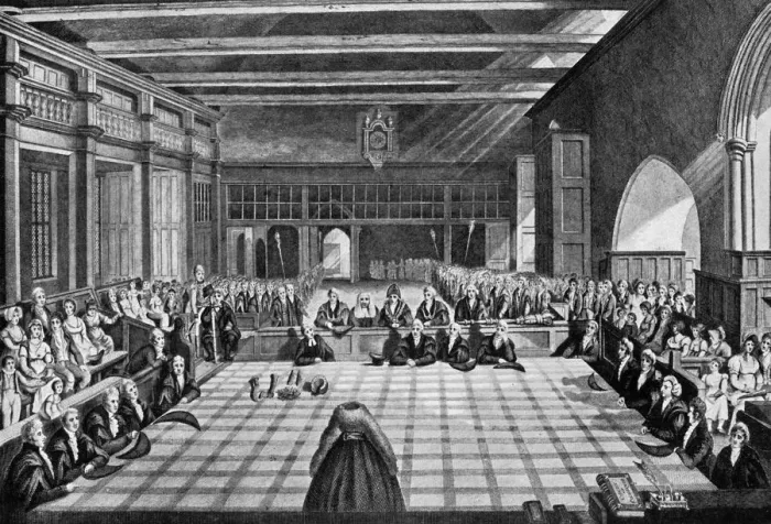 Framed Print : Presentation of sheriffs at Westminster, London, c1920 Framed Print : Presentation of sheriffs at Westminster, London, c1920