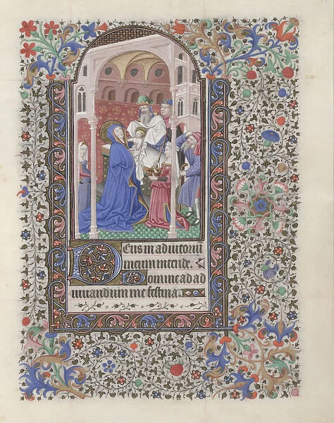The Presentation in the Temple (Book of Hours), 1440-1460. Artist: Bedford Master (active 1405-1465)