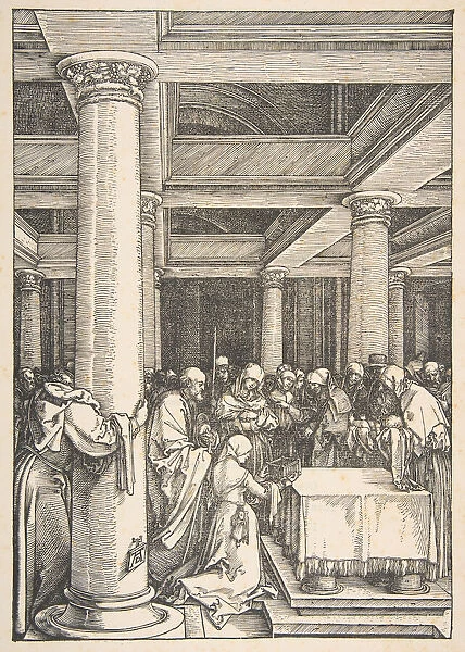 The Presentation in the Temple, from The Life of the Virgin, ca. 1505