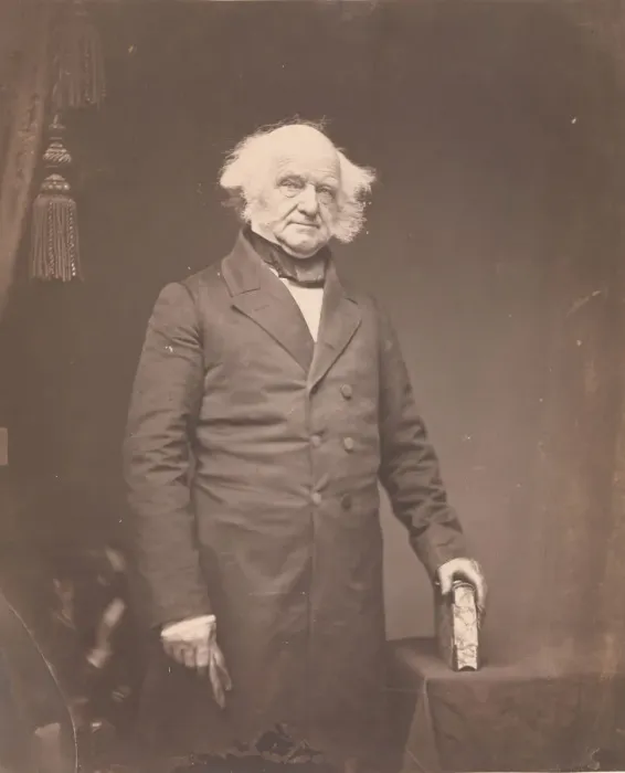 Framed Print : President Martin Van Buren, 1855-58. Creator: Mathew Brady Framed Print : President Martin Van Buren, 1855-58. Creator: Mathew Brady