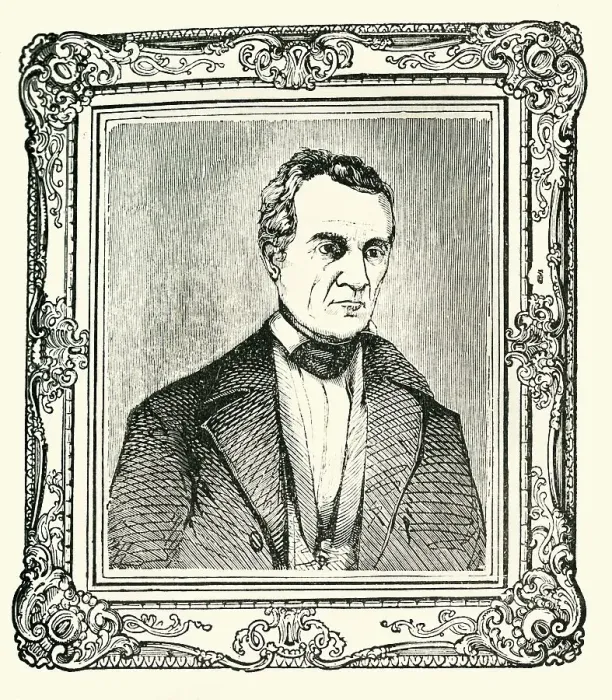 Framed Print : President Polk, 1849. Creator: Unknown Framed Print : President Polk, 1849. Creator: Unknown