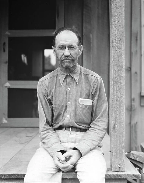 President of the Southern Tenant Farmers Union at Hill House, Mississippi, 1936. Creator: Dorothea Lange