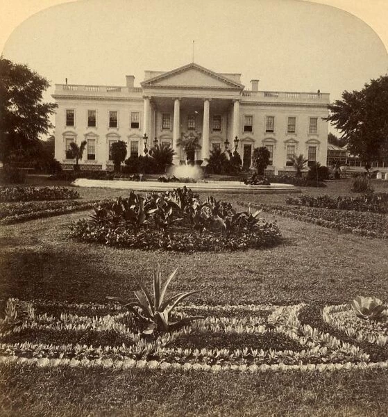 Presidents Mansion, Washington, D. C. (U. S. A. ), c1900. Creator: Unknown